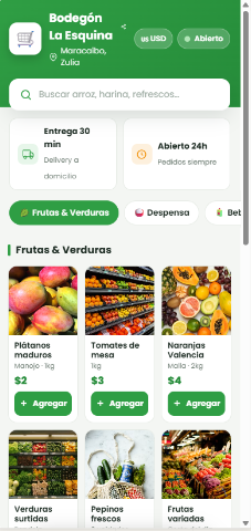 Plantilla Bodegón · Despensa